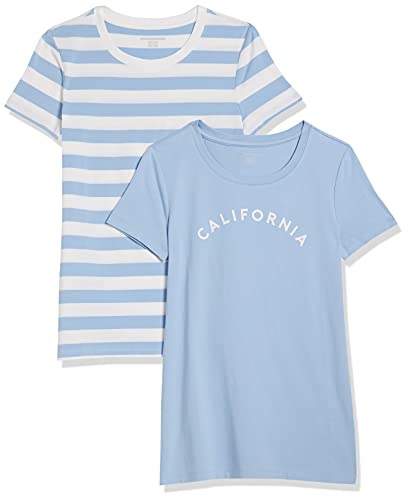 Powder Blue/White, Stripe